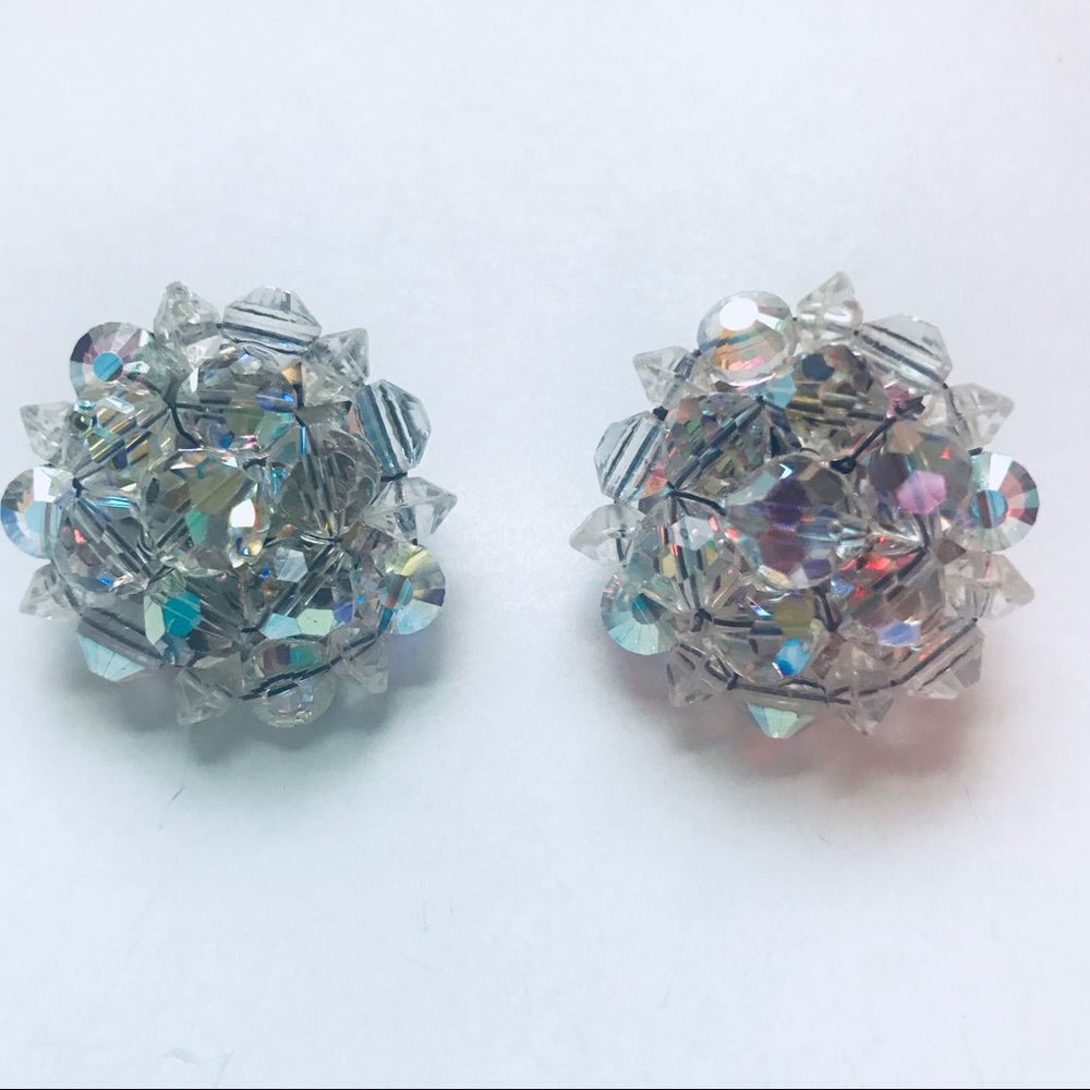 Vintage Crystal Earrings